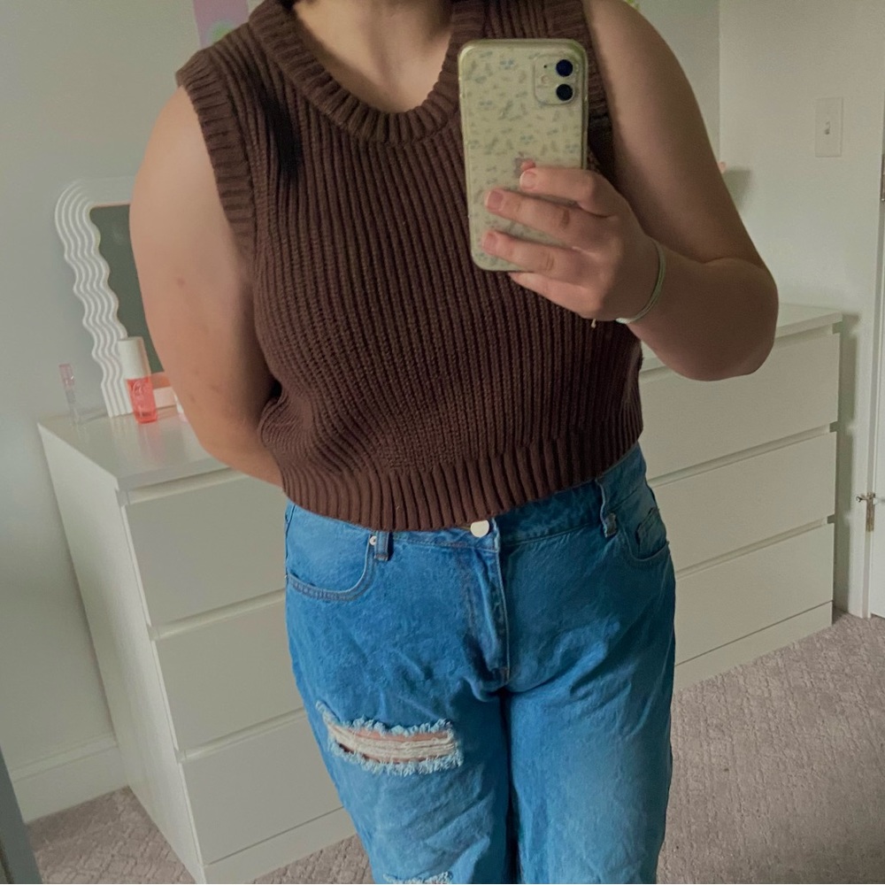 h & m sweater vest